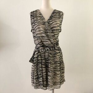 NWOT Zebra Print Sleeveless Romper